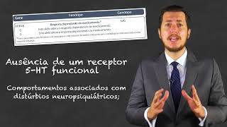 Receptor Serotonérgico 5HT1A  Gene HTR1A  Como atua  Luiz Dieckmann [upl. by Katlaps931]