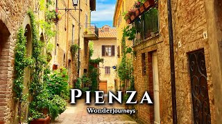 Pienza Tuscany Italy 🇮🇹 Renaissance Ideal City [upl. by Ethyl900]