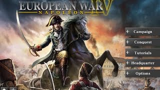 European War 4 Napoleon walkthrough  Eastern Overlord AngloTurkish War [upl. by Yattirb]