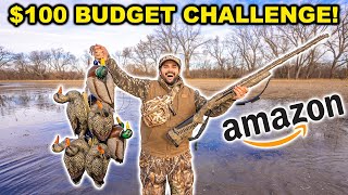 100 Budget AMAZON Duck Hunting CHALLENGE Catch Clean Cook [upl. by Fabria951]