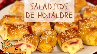 Saladitos de Hojaldre Rellenos 🥟 ¡CASEROS [upl. by Jezabelle]