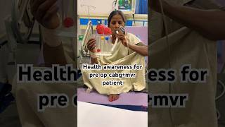 Health awareness for pre op cabgmvr patient heart doctor health [upl. by Budwig]