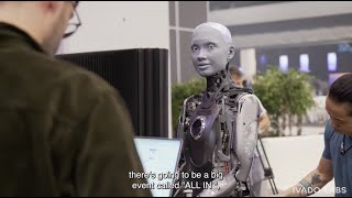 IVADO Labs Generative AI Interactive Experience with Ameca Robot [upl. by Suriaj647]