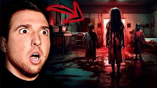 OVERNIGHT with POLTERGEIST CHILDREN of HAUNTED HOSPITAL TERRIFYING PARANORMAL ACTIVITY [upl. by Aihsiyt852]