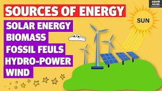 Sources of Energy  Sources of Energy Class 10 [upl. by Cormac899]