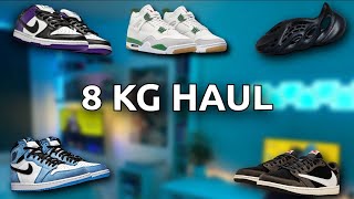 8KG PANDABUY HAUL INSANE J4 Pine Greens Travis Reverse Mochas Court Purple Dunks J1 UNC Blue [upl. by Araj]