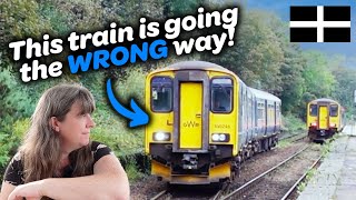 Wrong way trains on the Maritime Line  Visiting Every Station in Cornwall [upl. by Hump]