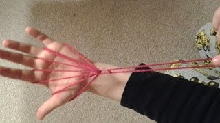 How to make the Witchs Broom with string [upl. by Adabelle614]