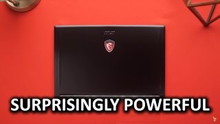 Thin Powerful Gaming Laptop  MSI GS63VR Review [upl. by Standley550]