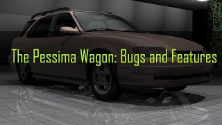 The 94 Pessima Wagon and its Flaws  BeamNGDrive [upl. by Oniuqa34]