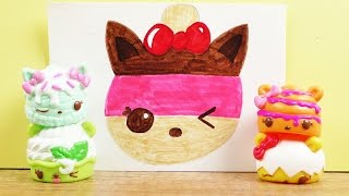 NUM NOMS KAWAII ZEICHNEN deutsch  Nea Pop EIS selber machen für Geburtstagskarten  Einladungen [upl. by Aiem185]