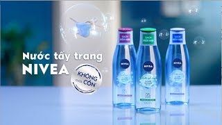 Nước tẩy trang NIVEA OXYGEN BOOST mới  Hãy để da thở [upl. by Enelrak]