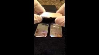 2 ways to spot a fake Silver bar [upl. by Shanley334]