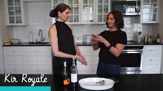 How to Make a Kir Royale Cocktail [upl. by Eenwahs]