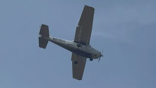 Cessna 172S Skyhawk SP N6185U Overhead Touch and Go at Brookhaven Calabro Airport [upl. by Matthaus]