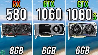 RX 580 8GB vs GTX 1060 6GB vs GTX 1660 Super  Tested in 2023 [upl. by Betz325]