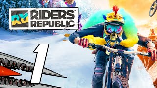 Riders Republic  Gameplay Walkthrough Part 1 PS5 No Commentary [upl. by Gaidano889]