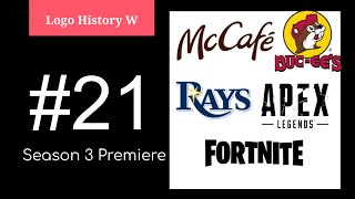 Logo History W 21  McCafe Fortnite Apex Legends Tampa Bay Ray amp Bucee’s SEASON 3 PREMIERE [upl. by Brezin334]