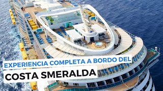 ¿Cómo es hacer un crucero a bordo del Costa Smeralda ¡Te lo enseñamos [upl. by Stark]