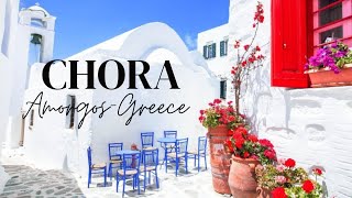 Chora Amorgos Greece Travel Guide  episode 3 [upl. by Aitsirk312]