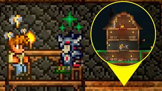 Minecraft VETERAN Tries BUILDING in Terraria Classic Mode 2 Tagalog [upl. by Ecnarf]