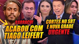 BARRACO Ícaro Silva parte pra cima de DETONA Leifert  Silvio muda SBT e corta Chris e Patricia [upl. by Edgard]