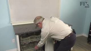 Whirlpool Dishwasher Repair  How to Replace the Vent [upl. by Letch]