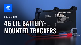 4G LTE BatteryMounted Trackers  FMx880  Teltonika [upl. by Aicats]