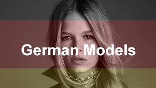 Introducing 10 German Models [upl. by Ahsinnek]