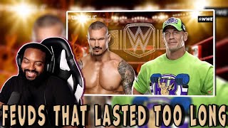 10 Legendary WWE Feuds That Dragged on WAY too Long Reaction [upl. by Elicec]