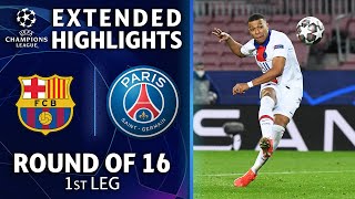 Barcelona vs Paris SaintGermain Extended Highlights  UCL on CBS Sports [upl. by Ejroj890]