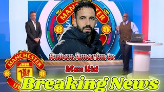 quotManchester United Set to Appoint Ruben Amorim as New Head Coachquot [upl. by Hurley]