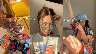 ☀️SUMMER HAUL เปิดถุงช็อปไอเท็มเด็ดรับซัมเมอร์ UNIQLO x Marimekko SpringSummer 2021 l Frennicha [upl. by Lennad]