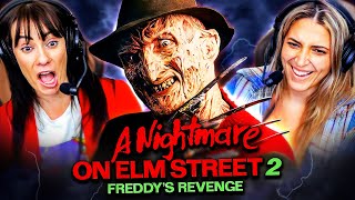 A NIGHTMARE ON ELM STREET 2 FREDDYS REVENGE 1985 MOVIE REACTION FIRST TIME WATCHING Review [upl. by Azarcon654]