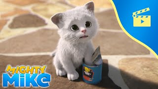 Mighty Mike 🐶 White Cat 😻 Episode 161  Full Episode  Cartoon Animation for Kids [upl. by Liek]