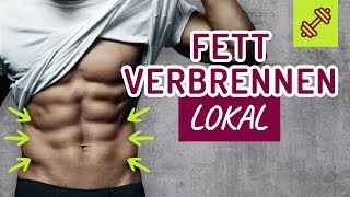 Nur so verbrennst du lokal Fett am Bauch Coach Cecil [upl. by Adile]