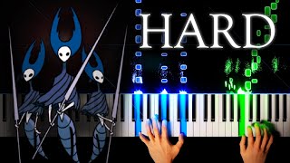 Sisters of Battle from Hollow Knight  Piano Tutorial [upl. by Latouche]