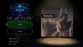 New Save to Fatalis  Monster Hunter World  Episode 1 [upl. by Odlavu122]