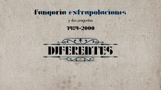 Fangoria  Diferentes Lyric Video [upl. by Nickey]