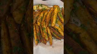 ‼️Make sure y’all potato wedges are crispy🔥🔥🔥viralshort 2amendment [upl. by Lovich603]