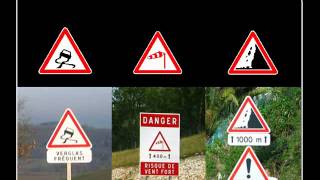 La signalisation 12  les panneaux de danger [upl. by Manlove]