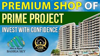 Bahria Sky Mall I Premium Shop Of Prime Project I Invest With Confidence I Latest Update I Oct 24 [upl. by Gnilrits]