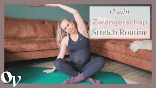 Zwangerschap stretch routine  Zwangerschapsyoga voor alle trimesters OPTIMAVITA [upl. by Nnylyoj]