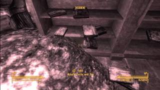 All Skill Book Locations Fallout New Vegas Lonesome Road HD 1080p [upl. by Zinck]