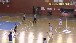 SUB15  HOSPITALET vs BARCELONA Torneo Cadete de Farners 2015 BasketCanteraTV [upl. by Jaime]