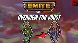 EVERYTHING Changing In Smite Year 11 For Joust  Overview [upl. by Nesta]