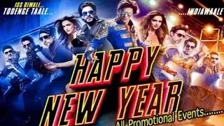 HAPPY NEW YEAR  Promotional Events Of the Movie [upl. by Enailil904]