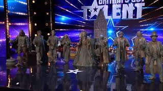 Britains Got Talent 2019 Big Name Statues Full Audition S13E06 [upl. by Elwee89]