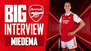 Vivianne Miedema signs new Arsenal contract  The Big Interview [upl. by Terraj]