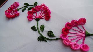 Hand Embroidery Border Embroidery [upl. by Azal]